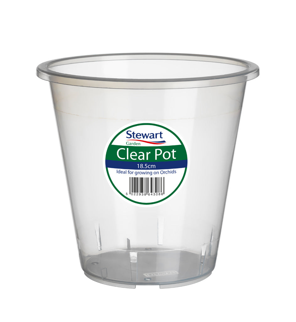 Clear Pots & Trays