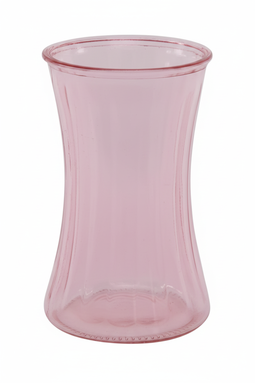 Light Pink Glass Vase