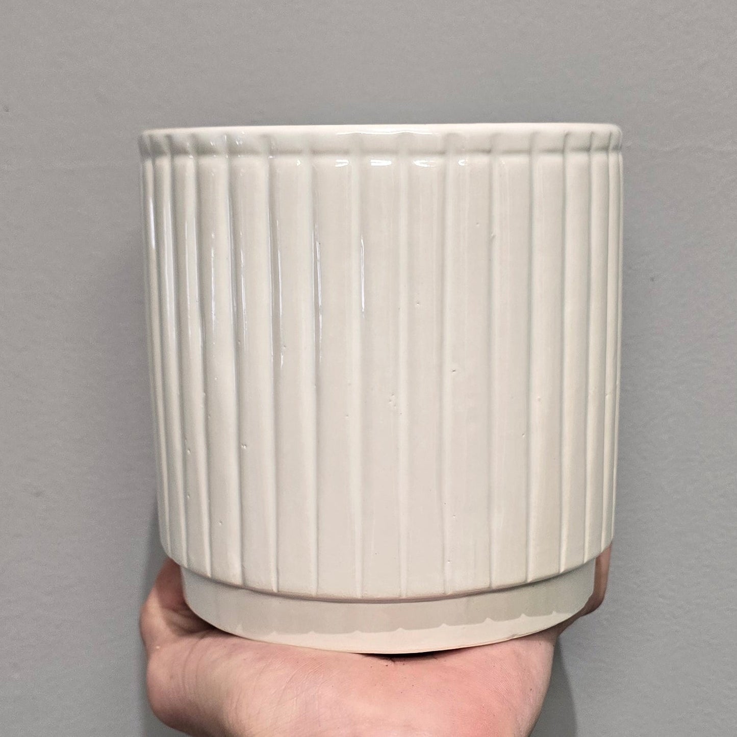 Ceramic Stripe Pots