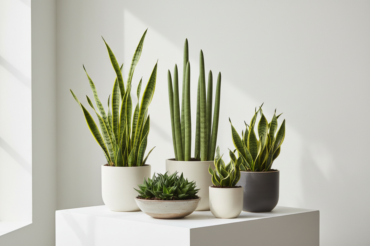 Sansevierias