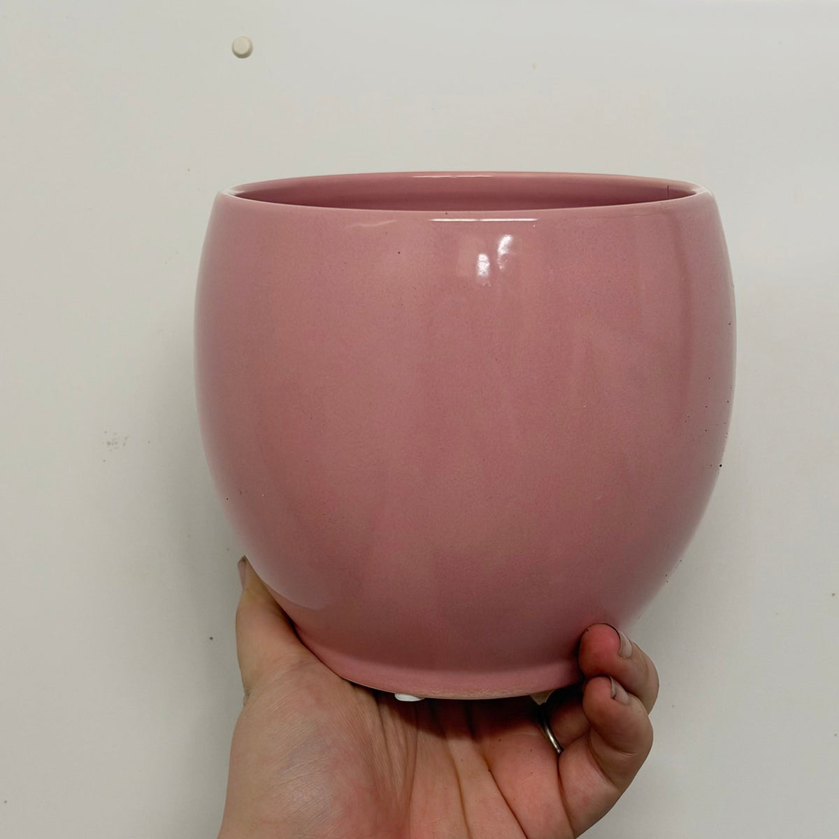 Ceramic Blush Bowl Pot