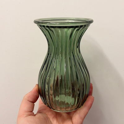 Vintage Glass Prop Vase (Mixed Colours)