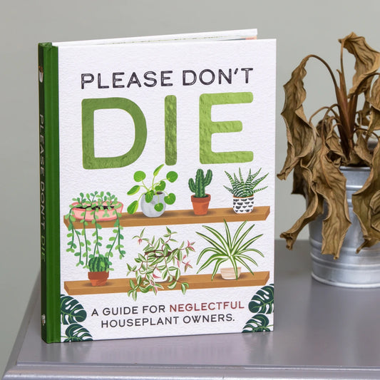 Please Don't Die Houseplant Book