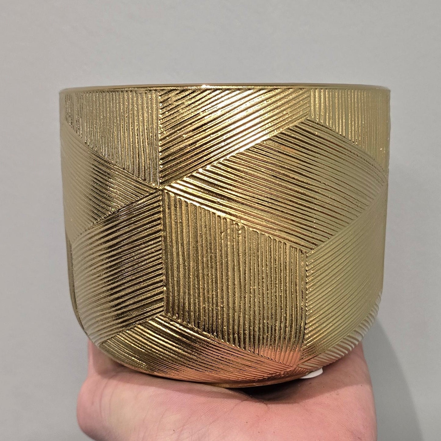 Gold Gilded Pots
