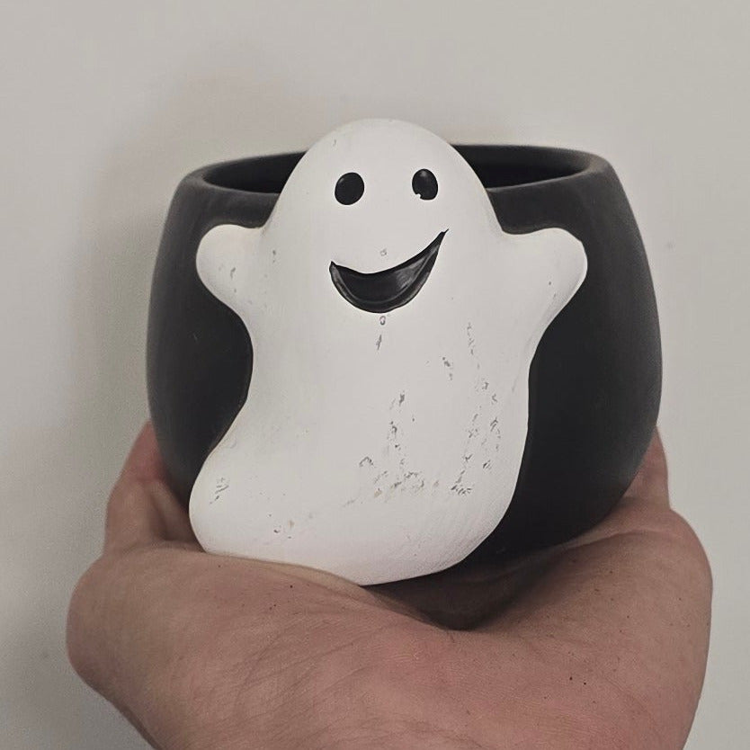 Mini Halloween Ghost Pots