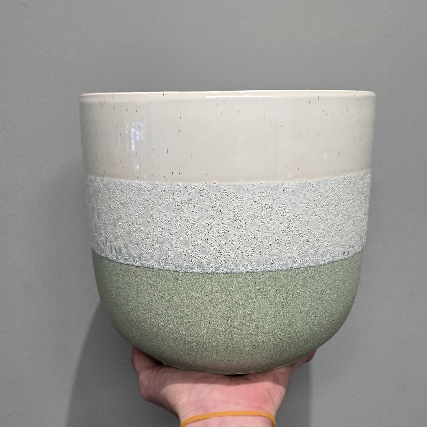 Ceramic Blue Sea Foam Pots