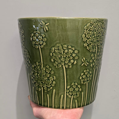 Ceramic Green Wish Pots