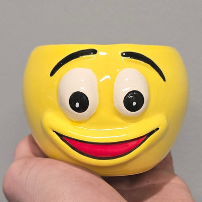 Mini Emoji Face Pots