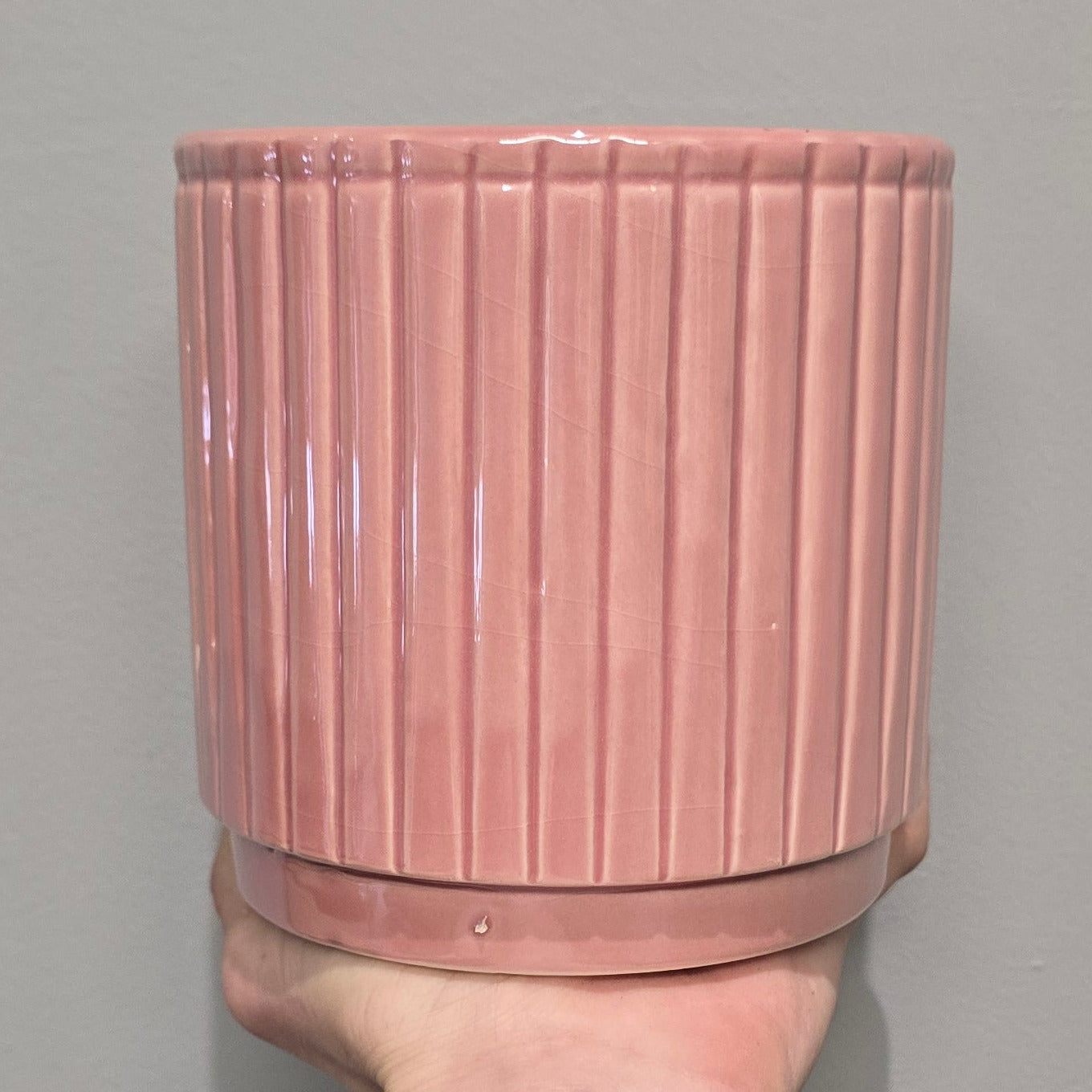 Ceramic Stripe Pots