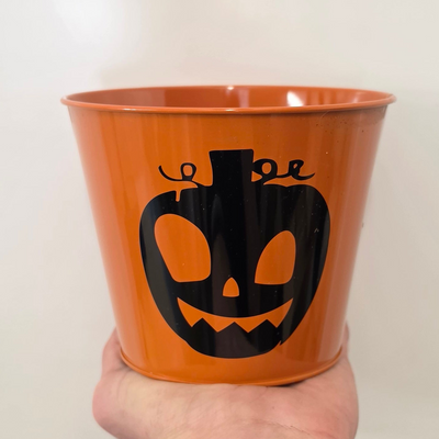 Pumpkin Tin Pots