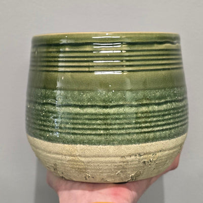 Ceramic Forest Glaze Pot